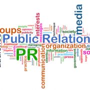 PR word cloud image