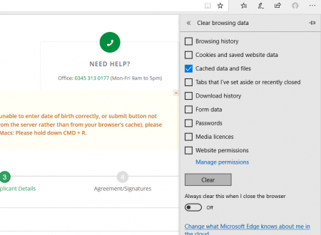 microsoft edge clear cache microsoft edge clear cache